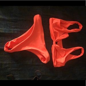 Orange Size Medium Swimsuit